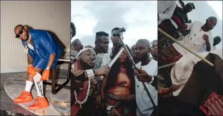 Davido Reacts As Netizens Spot Sabinus In Throwback Music Video