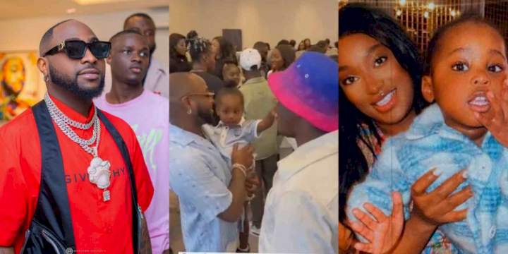 Davido Spotted For The First Time With Two-Year-Old Son, Dawson (Video)