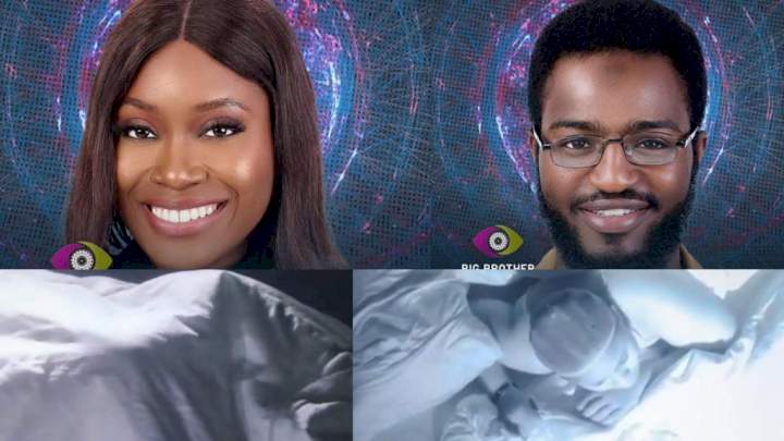 Netizens Concerned As Khalid, Daniella Are Caught Again Having Intense Bedroom Session; Amaka Watches (Videos)