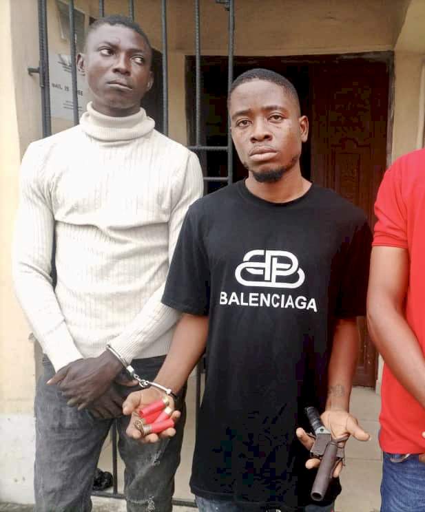 Two Suspects Arrested While On Their Way To Murder A Boy For Beating Their Sister In Delta State