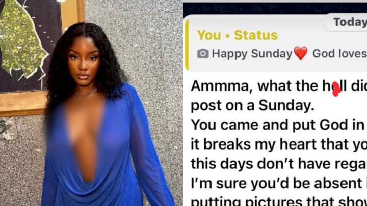 It's Unfair To Your Future Husband; You're Showing Off All He's Paying For - Pastor Extensively Berates Lady Over Sultry Photos She Shared