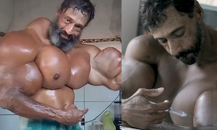 'Brazilian Hulk' TikTok Star, Valdir Segato Who Injected Himself With Life-Threatening Oil To Create 23-Inch Biceps, Dies On His 55th Birthday