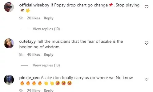 "Wiz Dey Fear To Drop" - Netizens React As Asake's Songs Take Up First Twelve Spots On Top 100 Chart
