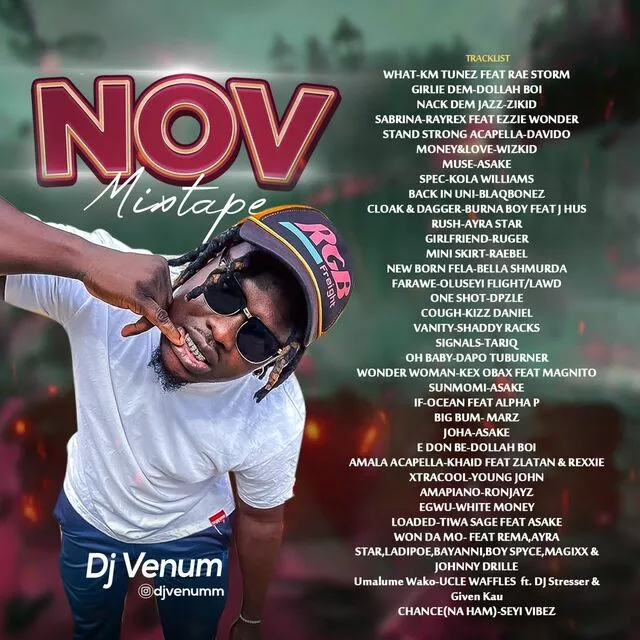 November 2022 Mixtape by Dj Venum