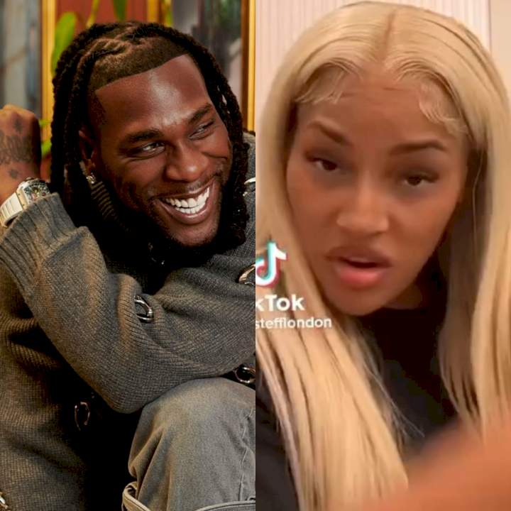 ''Move On' - Burna Boy Responds After His Ex, Steflondon, Shared A Video Mocking A Mama's Boy