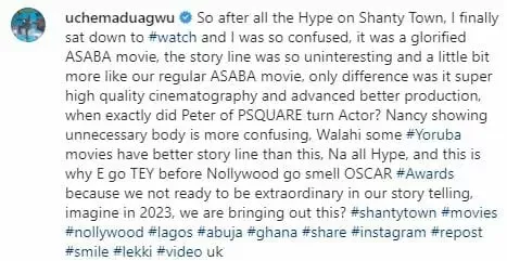 "Nancy showing unnecessary body is confusing" - Nollywood actor blasts Nancy Isime, Peter Okoye