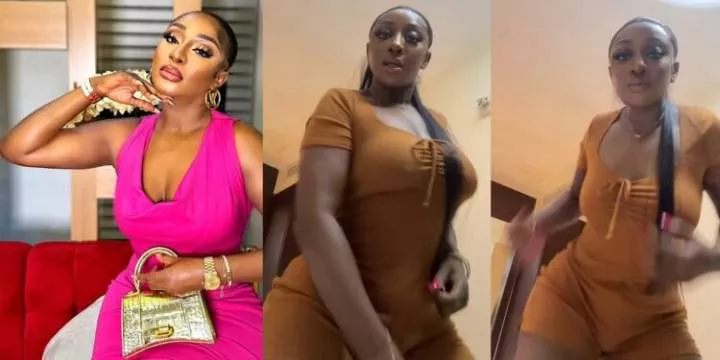 Mixed reactions as actress Ini Edo shares sultry dance video on TikTok (watch)